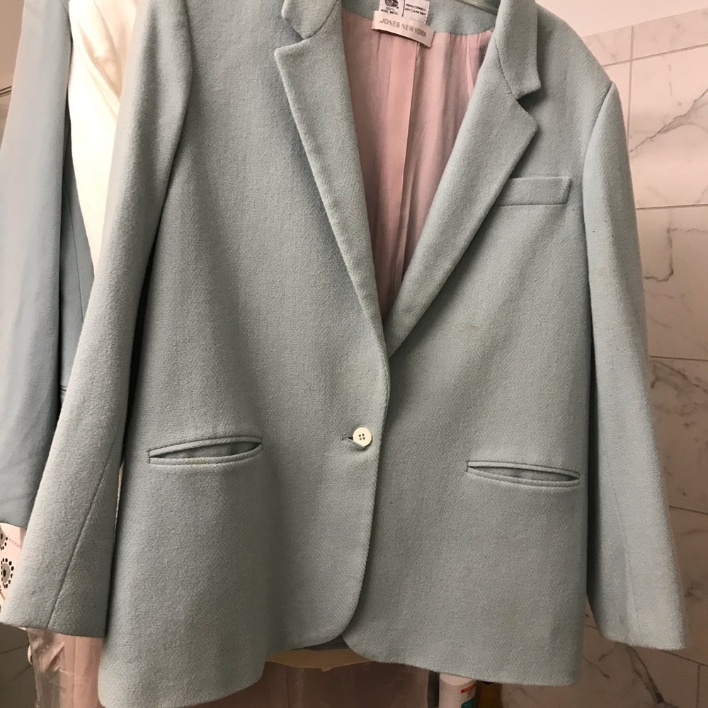 Light blue blazer